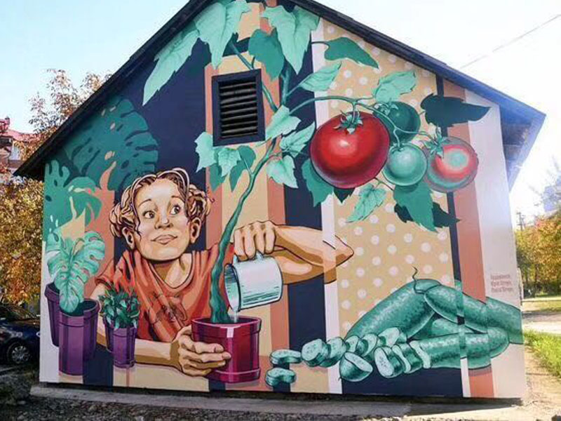 手繪墻與墻紙的區別,手繪墻有哪些好處