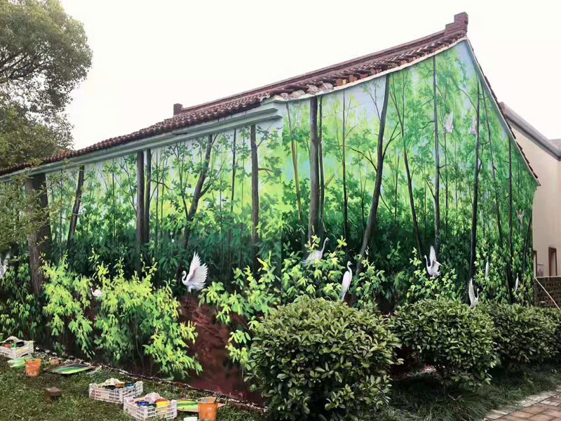 為大家介紹一下手繪墻的保養方法