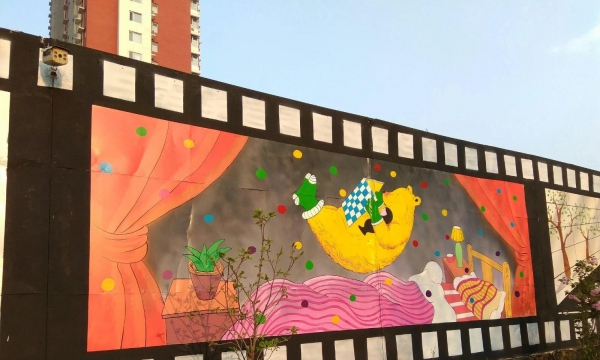 南昌墻壁繪畫,南昌墻繪網,南昌噴畫公司,南昌噴畫